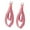 Pink, variant on 2Pcs Pilates Straps for Reformer, Comfortable Grip Nonslip Handle D Rings Straps Pilates Double Loop Straps Fitness Equipment for Women Men Home Gym Pink