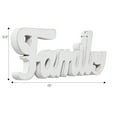 thumbnail image 3 of Sintosin Wooden Family Sign for Home Decor Wall 15 Inch Distressed White, 3 of 7