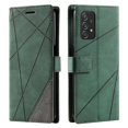 thumbnail image 1 of For Samsung Galaxy A53 5G Wallet Case Lines Imprinted Skin-touch Leather Phone Cover, 1 of 5