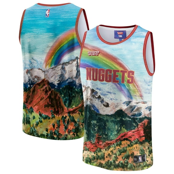 Unisex NBA & KidSuper Studios by Fanatics Blue Denver Nuggets Hometown Jersey