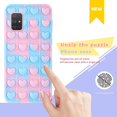 thumbnail image 2 of Diversión De Moda Para Samsung Galaxy A71 (4g 5g), Funda De Silicona Con Dibujos Animados Divertidos, Lindos Y Frescos Kawaii Fidget, Fundas Divertidas De Diseño Único Para Niños, Niñas, Mujeres, 2 of 3