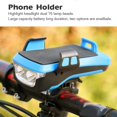 thumbnail image 2 of Multifunction Bike Light with Phone Holder Bicycle Highlight 2400/4000mAh Power Banks Cycling Flashlight, 2 of 6
