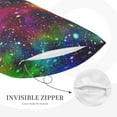 thumbnail image 5 of Daiia Bright Universe Bedding Waterproof Pillow Protector Zippered Queen – Bed Bug Proof Pillow Encasement-14"x20", 5 of 9