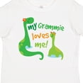 thumbnail image 4 of Inktastic My Grammie Loves Me Grandson Dinosaur Boys Toddler T-Shirt, 4 of 5