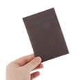 thumbnail image 3 of Unique Bargains 1 Pc Passport Holder Letter Airplane Pattern Passport Sleeve Coffee Color, 3 of 5