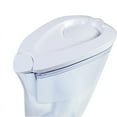 Great Value Water Filter Pitcher 6 Cup Series, BRITA Compatible, White