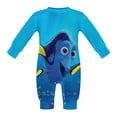 thumbnail image 5 of Finding Nemo Baby Romper Jumpsuits, Long Sleeve Footless One-Piece Outfits for Boys Girls, 5 of 8