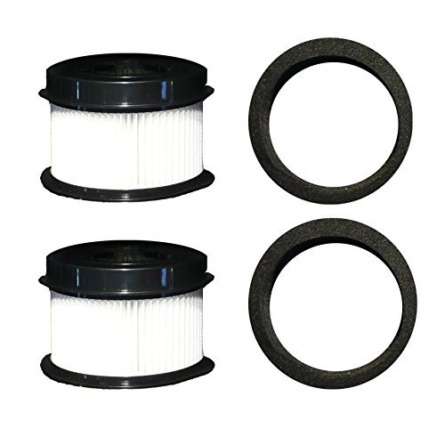 2 Bissell 9/10/12 32R9 Hepa Inner Filter & Outer Foam Filter Set