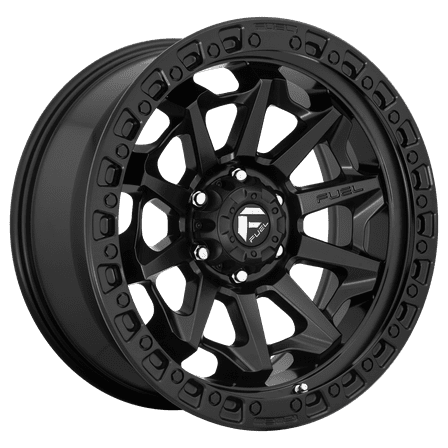 Fuel 1Pc D694 Covert 15X8 5X139.7 -12Et 106.1Cb Matte Black Wheel