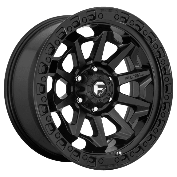Fuel 1Pc D694 Covert 15X8 5X139.7 -12Et 106.1Cb Matte Black Wheel