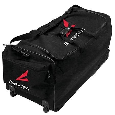 Sport Supply Group Bsn Sports & Trade Deluxe Wheeled Equipment Bag Black