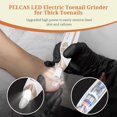 thumbnail image 6 of Electric Toenail Grinder for Thick Toenails, 5 Speeds Manicure and Pedicure Kit, Cordless Nail Drill with LED Light, Electric Nail File for Human, Pet, Thick Toenails, Natural & Acrylic Nails, 6 of 7