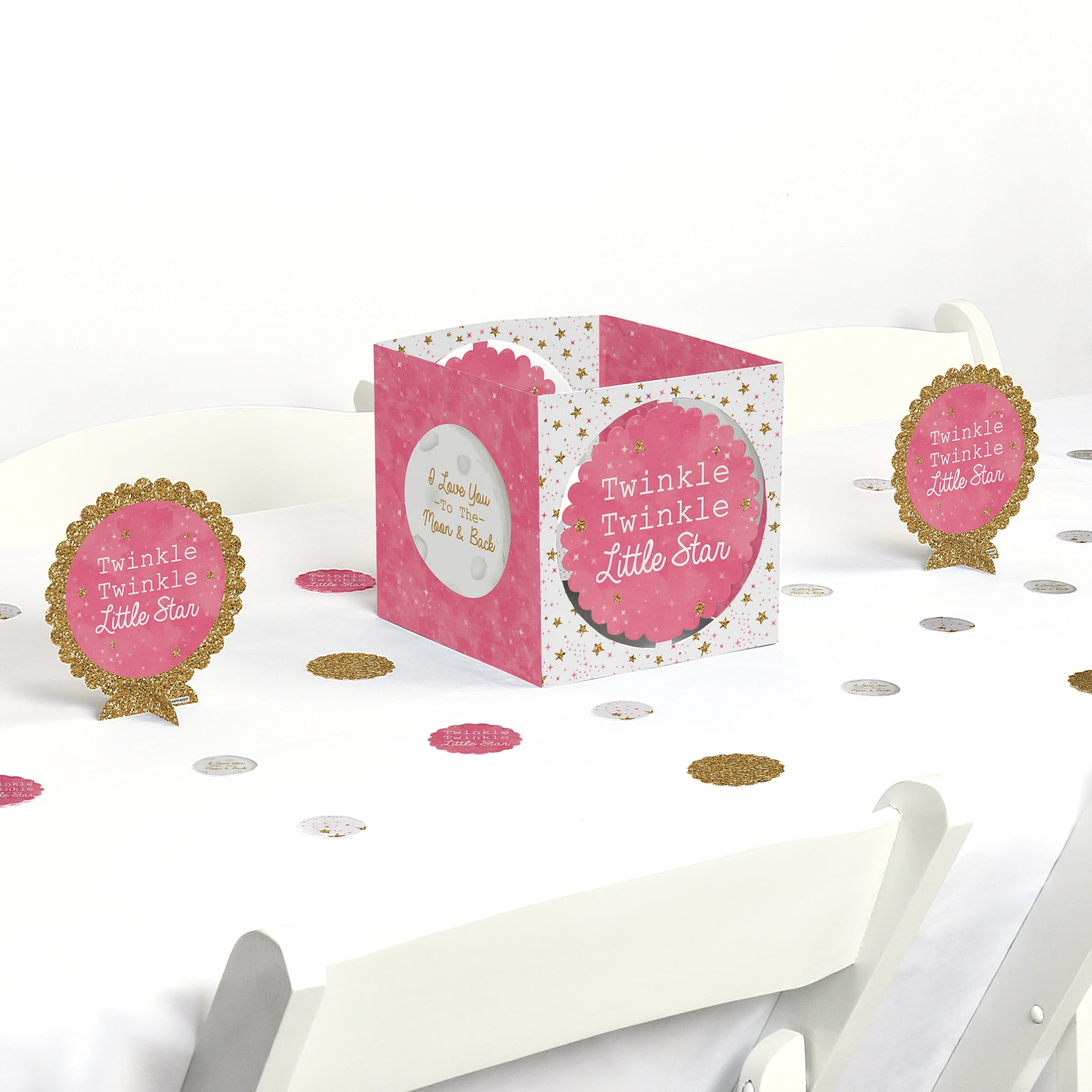 Pink Le Little Star Party Centerpiece Table Decoration Kit Pink Le Little Star Party Centerpiece Table Decoration Kit