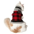 thumbnail image 3 of Holiday Time Buffalo Check avec pull pour chien à poche, 3 of 3