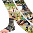 thumbnail image 3 of Copper Ankle Brace & Support for Men/Women - Relieves Sprains, Achilles Tendonitis, Plantar Fasciitis. Reduces Swelling. Ideal for Sports & Running, 3 of 5