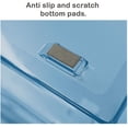 thumbnail image 6 of Acrimet Facility 3 Tier Letter Tray Side Load Plastic Desktop File Organizer (Clear Blue Color), 6 of 9