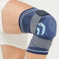 thumbnail image 2 of Adjustable Knee Brace with Side Stabilizers Breathable Patella Support for Men Women Basketball Running Cycling Fitness, 2 of 9