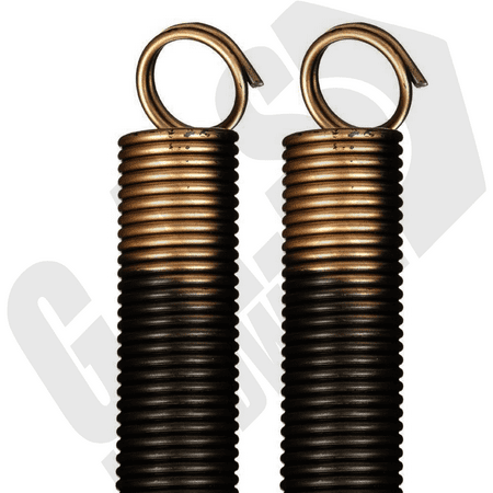 

180 lb. Heavy-Duty Double-Looped Garage Door Extension Spring (2-Pack) - GOLD