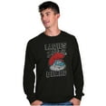 thumbnail image 4 of Papa Smurf Ladies Love the Beard Cool Men's Long Sleeve Tee T Shirt Brisco Brands M, 4 of 6