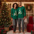 thumbnail image 4 of RUINIXCW Family Christmas Pajamas Matching Set Christmas Jammies Family Holiday Outfits Xmas PJS Set Sleepwear Loungewear, 4 of 10