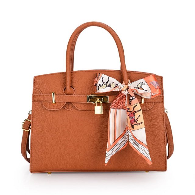 Nuevo bolso con cierre, bufanda, bolso de platino, bolso cruzado popular, bolso de hombro de mano con patrón de litchi, estilo moderno