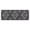 Black and White, variant on Beige Geometric Stripe Diamond Pattern Kitchen Rug Mat,Kitchen Runner Rugs Non Skid Washable,Decorative Kitchen Floor Mats for Kitchen,Sink,Laundry,17"x47.2"