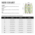 thumbnail image 5 of Lsque Rainbow Rabbit Mens Sleep Pajama Shorts,Short Pajama Pants, Cotton Ultra-Soft Knit-XX-Large, 5 of 9