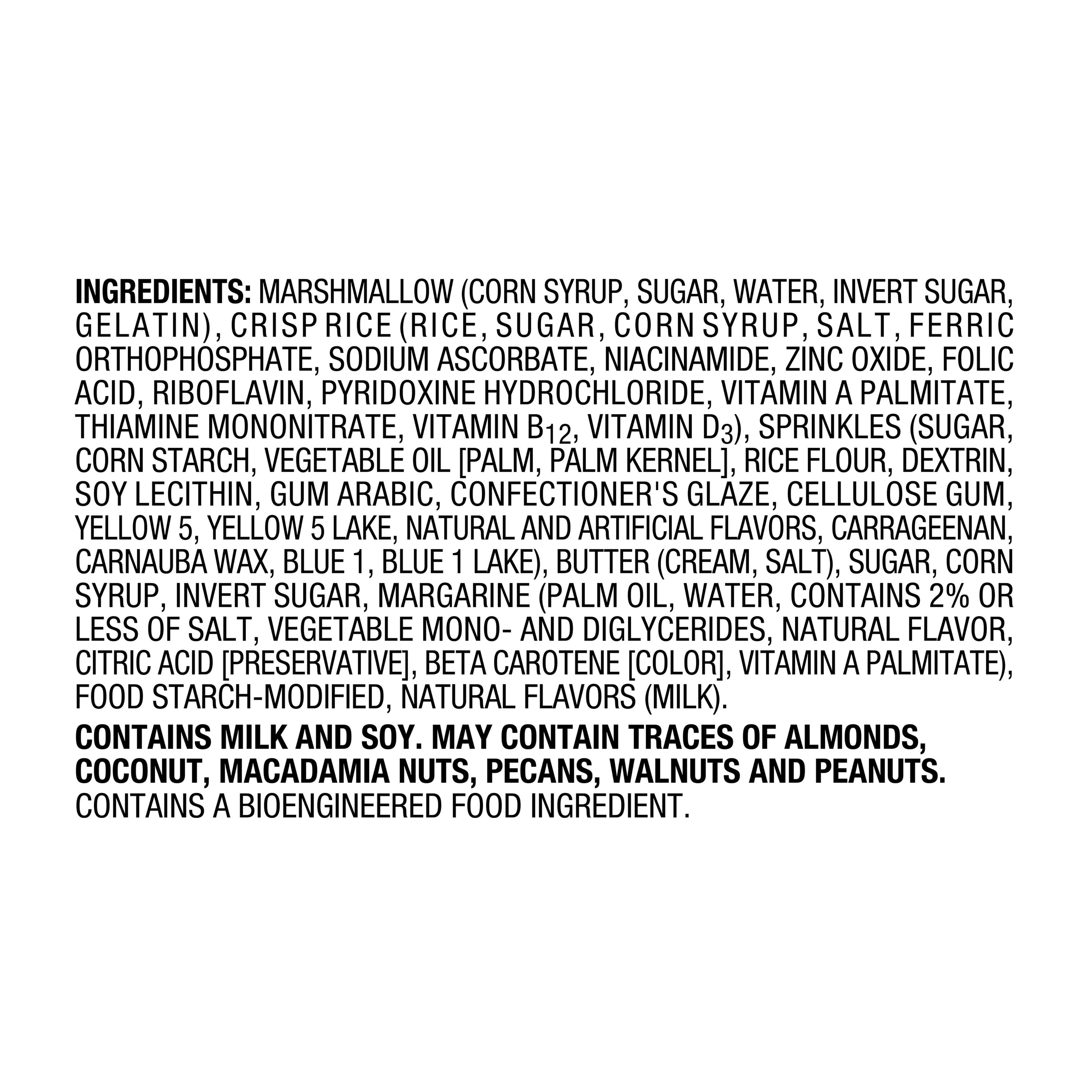 Freshness Guaranteed Marshmallow Treats with St Patrick's Day Sprinkles, 18 oz, 24 Count, Shelf Stable
