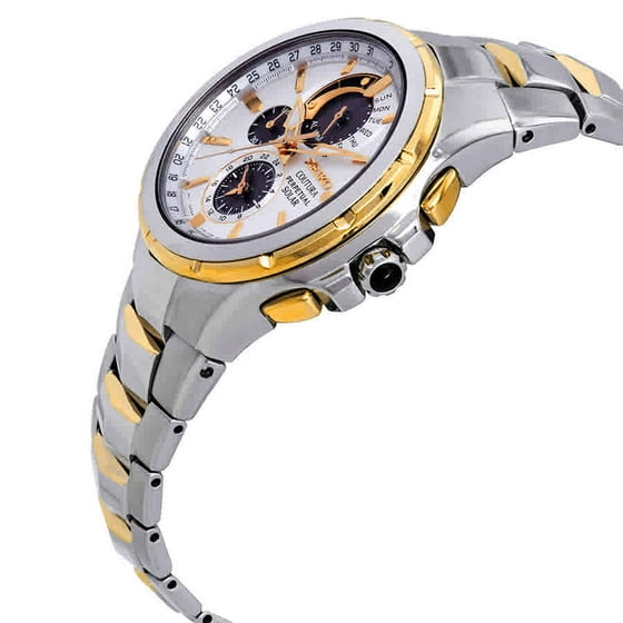 seiko men's coutura solar perpetual chronograph