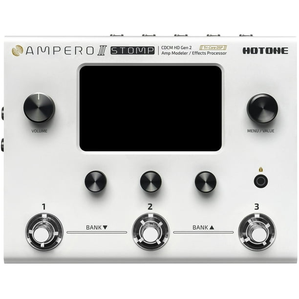 Hotone Ampero II Stomp CDCM HD Gen 2 Amp Modeler/Effects Processor