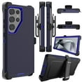 thumbnail image 3 of Innens Case for Samsung Galaxy S24 Ultra/S24 Plus/S24 Belt Clip Holster Stand Shockproof Cover, Blue, 3 of 14