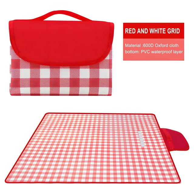 Outdoor Camping Rugs, Waterproof Outdoor Rug Picnic Blanket Beach Mat Extra Large Sandproof Waterproof Outdoor Travel Parent-child Camping Carpet