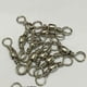 thumbnail image 5 of Paquete de 100 rodamientos giratorios Naiovety para pesca conectores de curricán accesorios de anillo de Pescar Negro Talla 9, 5 of 5