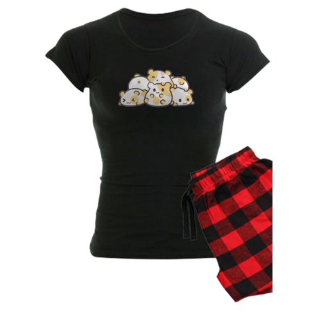 

CafePress - Kawaii Hamster Pile Pajamas - Women s Dark Pajamas