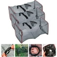 thumbnail image 4 of MasteelfCA 3Pcs Outdoor Crab Trap Portable Lobster Bait Trap Collapsible Crawfish Cast Net, 4 of 7
