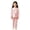 outfits 237#Pink, variant on ZXLBBD Girls' 2 Piece Pajamas Set Long Sleeve Crew Neck Top Polka Dot Animal Print Elastic Jogger Pants Kids Soft Loungewear Clothes Sets,Pink,Size 6 Y-7 Y