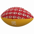 thumbnail image 2 of Kansas City Chiefs Mini Football, Rubber Multi-color, 2 of 4