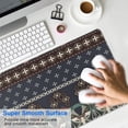thumbnail image 4 of Long Mouse Pads for Desk,Boho Blue Elaborate Ethnic Pattern Desk Mats on Top Of Desks, Desk Mouse Pad Extra Large with 3mm Non-Slip Base and Stitched Edge for Gaming,Office,Work,Home 31.5"x15.7", 4 of 6