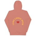 thumbnail image 2 of Cane Corso Mom  pups Unisex Hoodie (Dusty Rose, 3XL), 2 of 2