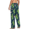 thumbnail image 5 of HPINK-T Multi- Xmas Cactus Pajama Pants for Men PJs Bottoms Sleep Lounge Pants with Pockets, 5 of 7