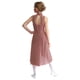 thumbnail image 4 of Disfraz de patinaje artístico para niñas, vestido de baile lírico de Ballet, vestidos con diamantes de imitación brillantes con dobladillo asimétrico dividido en la parte posterior, 4 of 5
