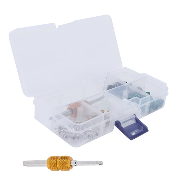 Herramienta de extracción de aire acondicionado, 51 piezas/juego, kit de servicio de válvula C de aire acondicionado, herramienta de reparación C diseñada meticulosamente
