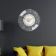 thumbnail image 3 of Reloj de pared de acrílico, reloj de pared musulmán, caligrafía islámica, relojes silenciosos de , dormitorio, oficina en hogar Pta perfecl Reloj de pared, 3 of 8
