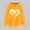 New2-Yellow, variant on PNTUTB Women's Fashion Print Casual Winter Warm Hoodie Pullover Long Sleeved Comfortable Sweatshirt