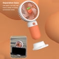 thumbnail image 3 of Yuarrent Mini ventilador de mano recargable para estudiantes, estudio, escritorio, ventiladores de aire de bolsillo, deportes, ocio, soporte para Electrodomésticos Rosa Yuarrent HA061183-01B, 3 of 6