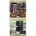 thumbnail image 6 of Metal Garage Storage Cabinet with 4 Wheels and 1 Drawer, Garage Cabinet with Lockable Doors and Adjustable Shelves, 73" H Tool Cabinet for Garage, Home, Office, Warehouse, Black, 6 of 6