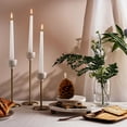 thumbnail image 4 of TIELUTT Pinecone Flameless Candle Wax Material Construction Remote Control Included Battery Operated Candle Holders for Jar Pillar Holder Antique Candlestick Holder Wooden Candle Stand Candle Tray Ho, 4 of 8