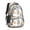 Cat and Daily, variant on Cat and Dog Paw Print White Pattern Cute School Backpack Bag with Padded Back and Adjustable Shoulder Straps 16.9 X 12.6 X 5.9 Inches