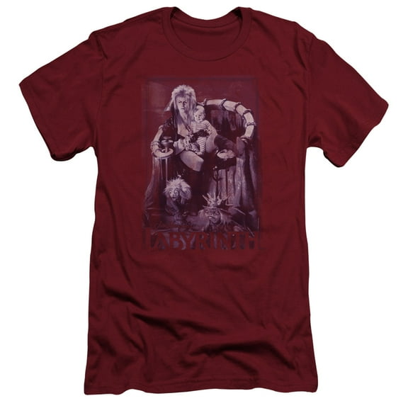 Labyrinth Goblin Baby S/S Adult 30/1 T-Shirt Cardinal