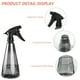 thumbnail image 3 of Botella pulverizadora de vidrio vacía - Contenedor grande recargable para aceites esenciales, productos de limpieza o aromaterapia - Pulverizador de gatillo con ajustes de niebla y chorro, 3 of 5